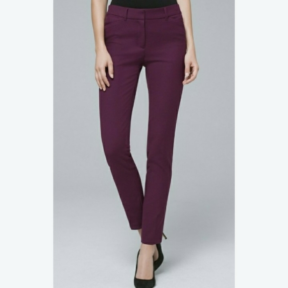 White House Black Market Pants - White House Black Market STRETCH SLIM ANKLE Pants